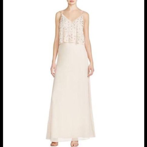 Aidan Mattox Dresses & Skirts - Women's Natural Embellished Popover George…